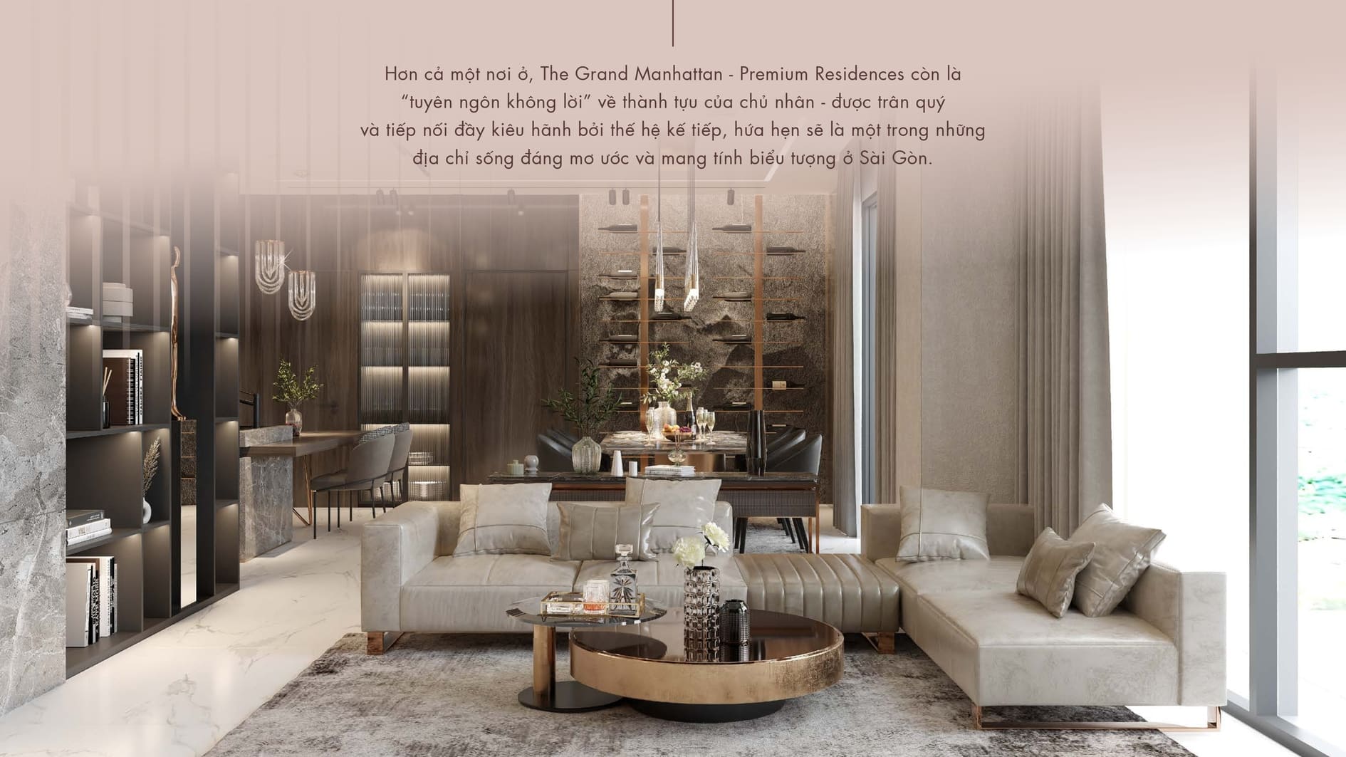 Kiến trúc đẳng cấp dự án The Grand Manhattan Quận 1