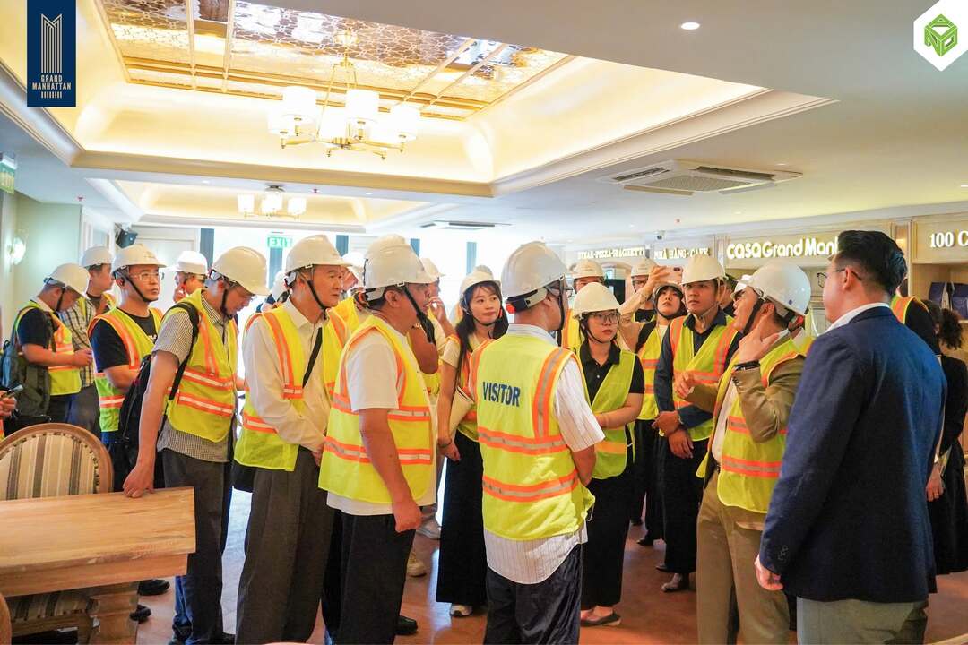 Kết Nối Đối Tác Quốc Tế tại dự án The Grand Manhattan