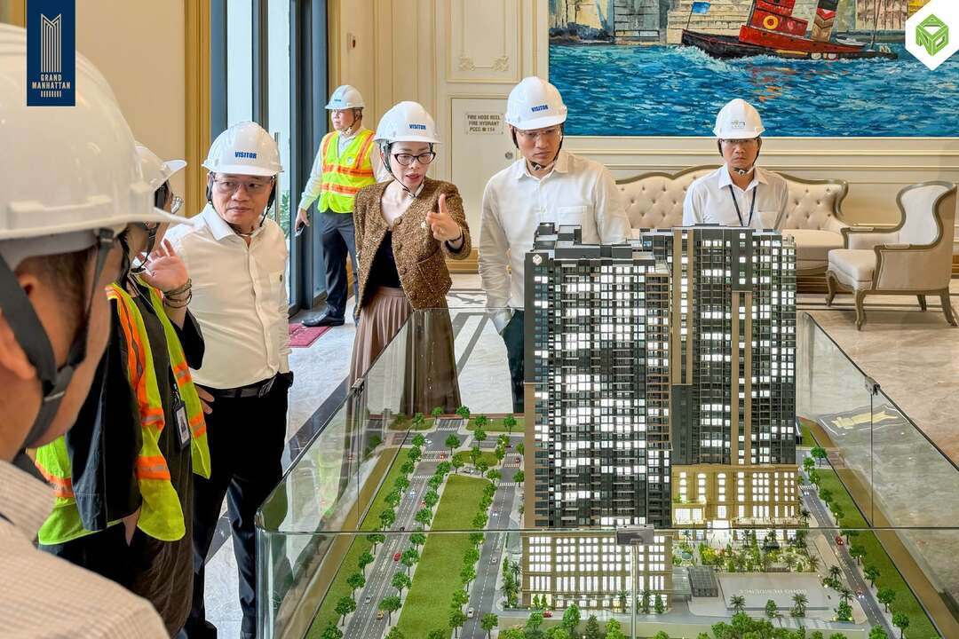 Hoạt động tham quan thực tế và tìm hiểu dự án The Grand Manhattan
