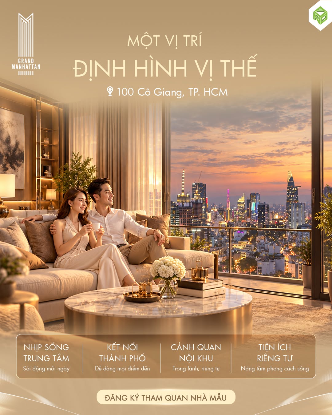 Sống Giữa Trung Tâm Cùng The Grand Manhattan
