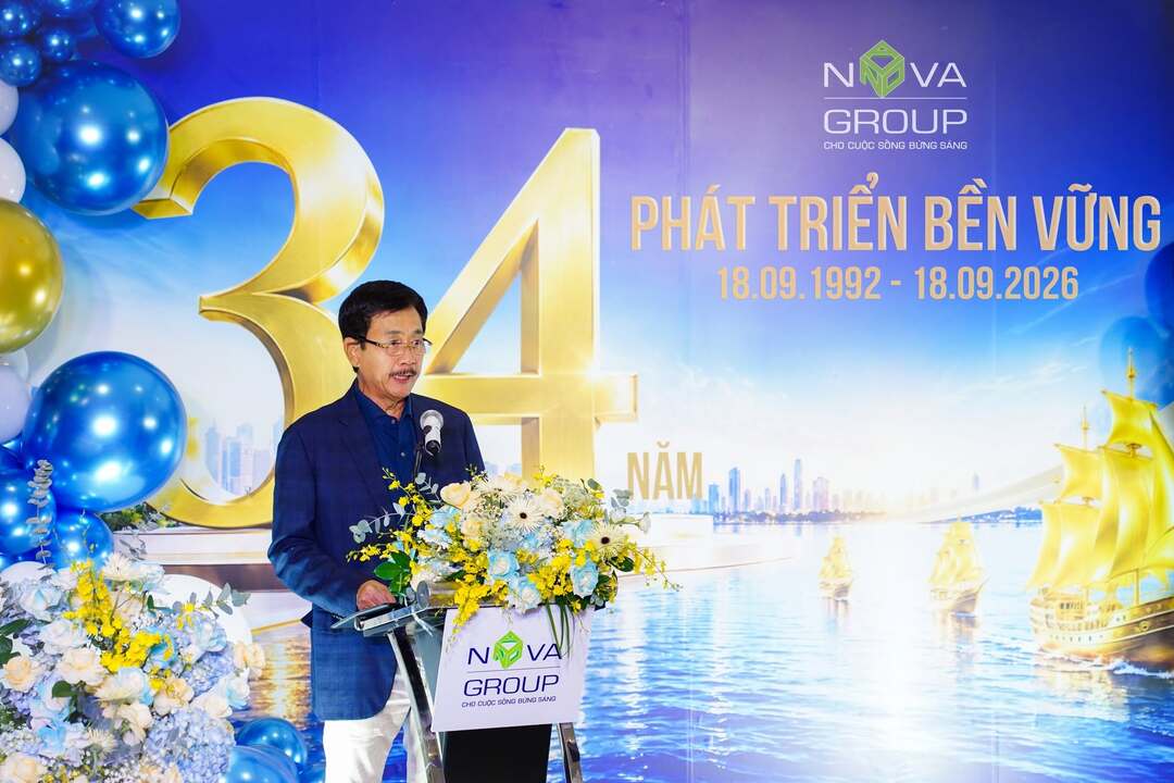 Chủ tịch tập đoàn phát biểu định hướng phát triển bền vững Novaland