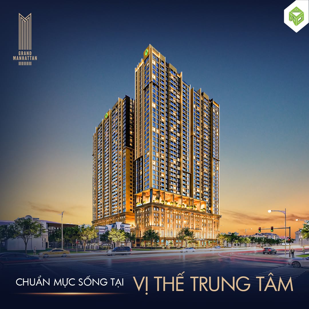 Bãi đỗ xe thông minh định danh tại The Grand Manhattan