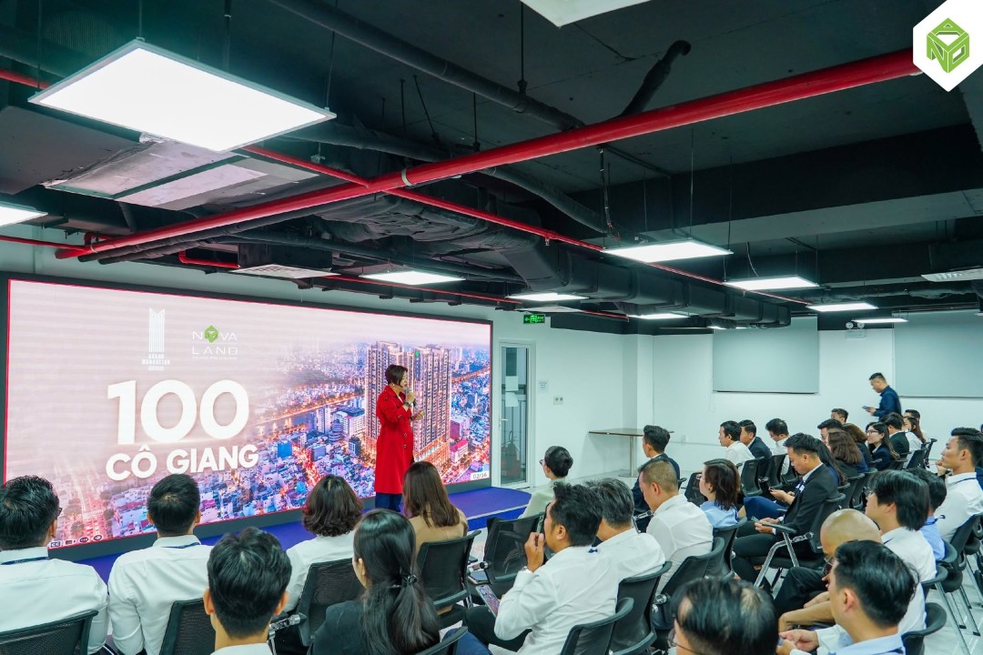 Đào tạo chuyên sâu dự án The Grand Manhattan tại 100 Cô Giang
